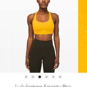 Lululemon Energy Bra * Medium support B-D ~ Size 4